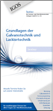 Schulungsflyer Lackiertechnik für Galvaniseure