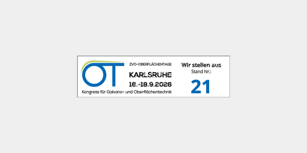 IGOS at the ZVO Surface Treatment Conference 2026 in Karlsruhe