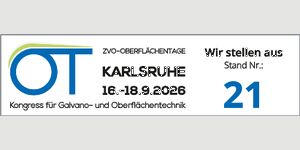 Besuchen Sie uns: ZVO-Oberflächentage 2026 in Karlsruhe