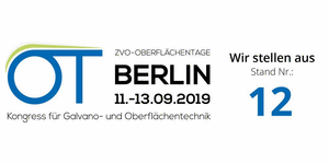 IGOS sponsors ZVO Surface Treatment Conference 2019 in Berlin
