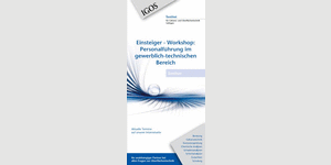 Beginners' workshop: personnel management in industrial/technical contexts