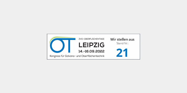 IGOS auf den ZVO Oberflächentagen 2022 in Leipzig
